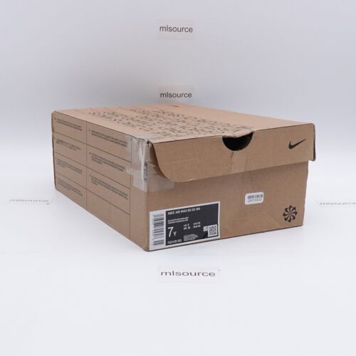 Size 7Y Youth / 8.5 Women's Nike Air Max 90 Next Nature Sneaker FQ2428-001 Black - Picture 4 of 8
