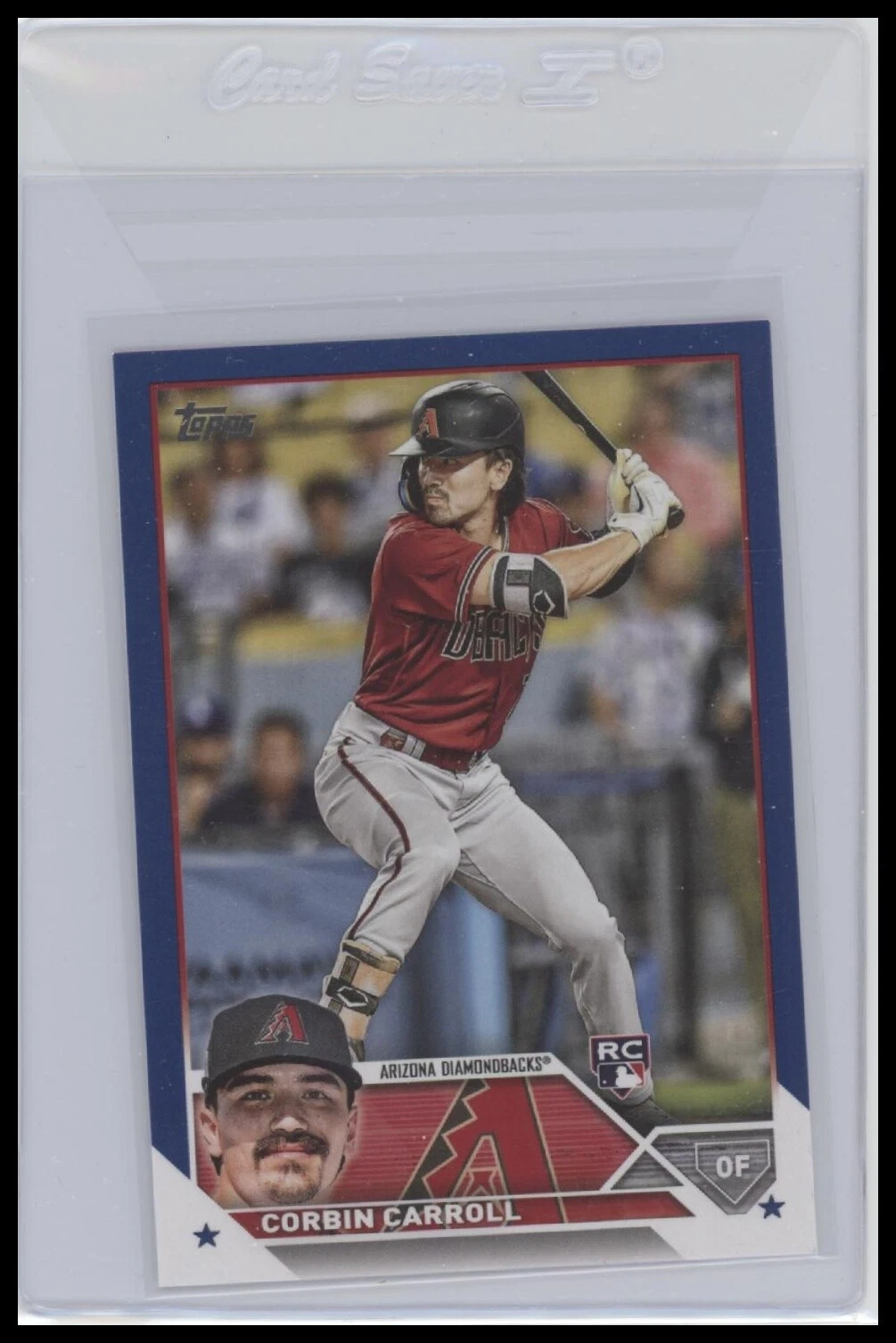 2023 Topps #401 Corbin Carroll Royal Blue RC