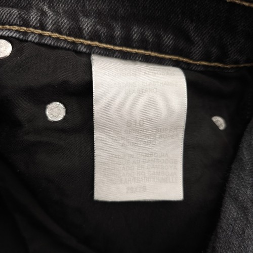 Levis 510 Jeans Size 29x29 Boys Super Skinny Black Denim Youth - Picture 3 of 12