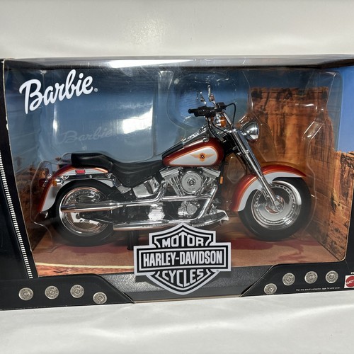Barbie Harley Davidson Fat Boy 1999 – Poupée + Moto 1:6 – Mattel 26132