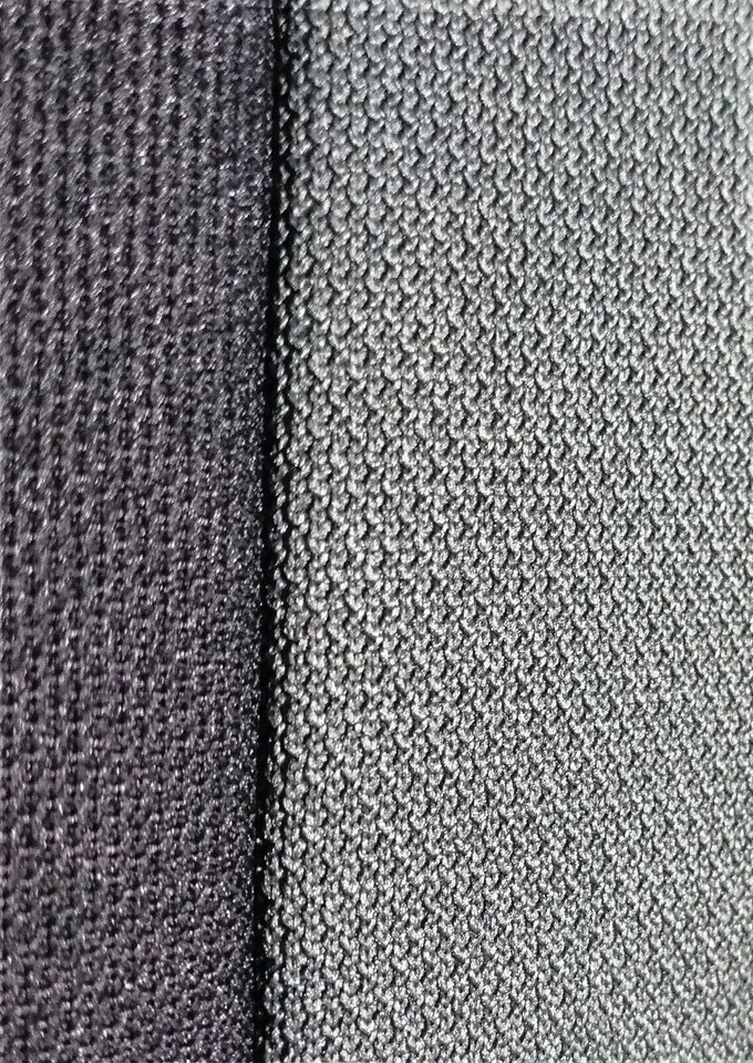 Car Split Rear Seat Covers Full Set Grey Black Fabric For Peugeot 207 307 508 Foto 2 de 4