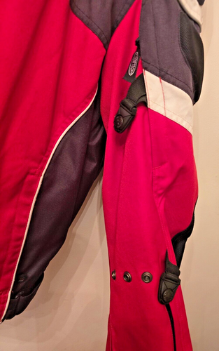 Cortech Men's GX Sport Armored Motorcycle Jacket Red/Black Size XXL / 48 - Picture 15 of 23