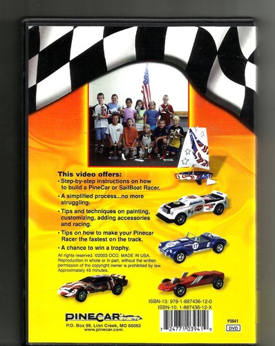 BUILDING PINECAR RACERS (2003, DVD) Lee Karakas & Penny Warner: Handwerk - Bild 2 von 2
