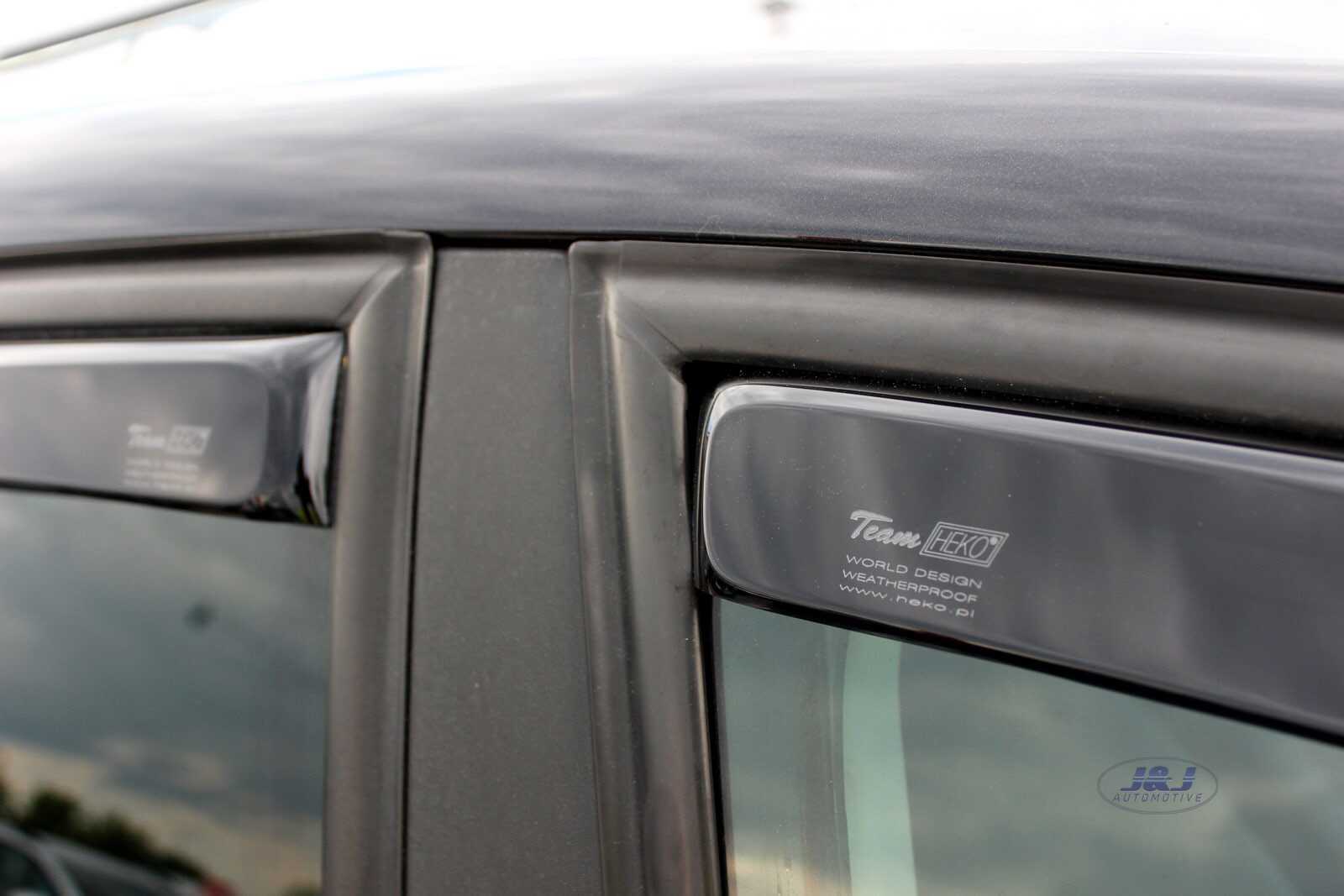 TO FIT NEW Seat Mk4 20082017 wind deflectors 4pc set TINTED HEKO