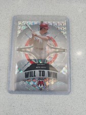 2022 Mosaic Baseball Pete Rose, Will To Win, Prizm No. WW-6