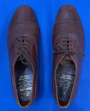 Collectors Vintage Church's Diplomat Mens Size 10 Leather Shoes