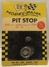 K&B 1/32 Model Rama Pit Stop #523 12 Tooth Pinion Gear