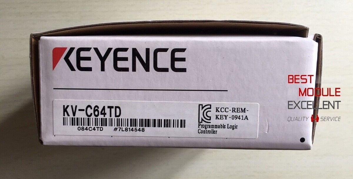 【新品未開封】KEYENCE KV-C64TD 1台 キーエンス 出力ユニット KV-C64TD | 保守部品.com