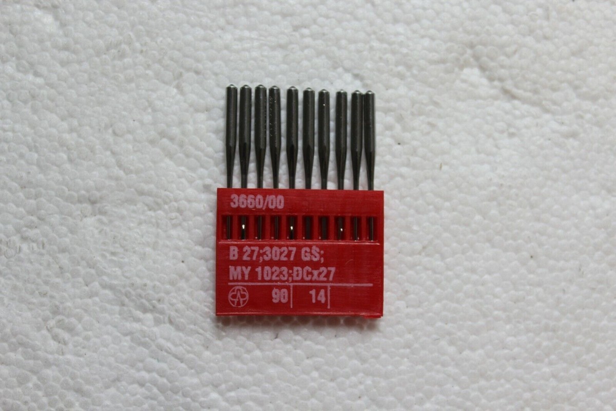 DCX27, B27, MY1023, SY6120 Overlock Sewing Machine Needles-Size 90