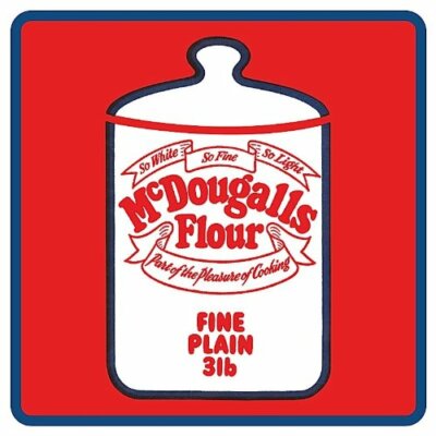 VINTAGE MCDOUGALLS EINFACHES MEHL 2ER SET UNTERSETZER