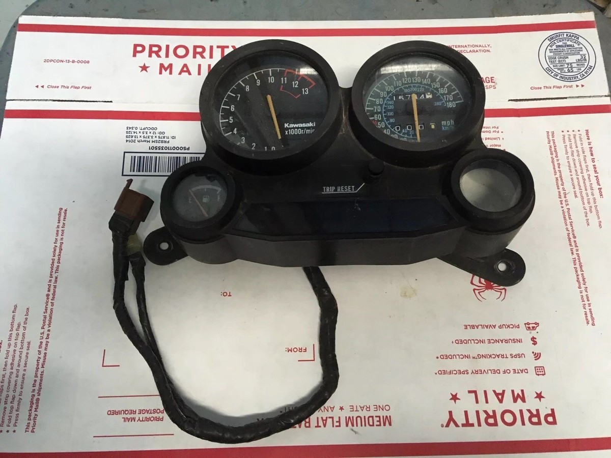 1990 Kawasaki ZX1000B Speedometer,Tachometer Assembly | eBay