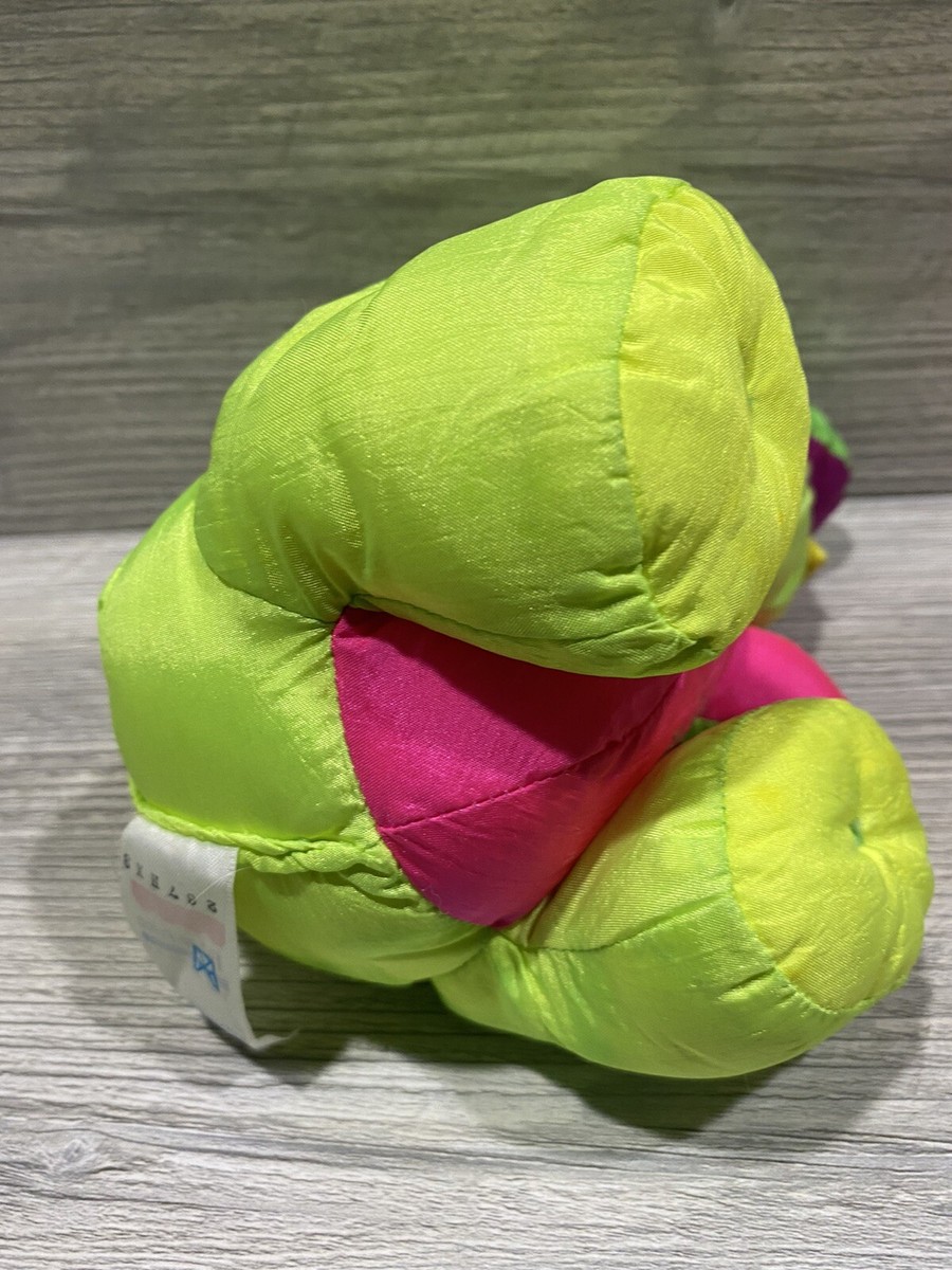 1992 Vintage Fisher Price PUFFALUMP Squeaks Dinosaur Egg Plush | eBay
