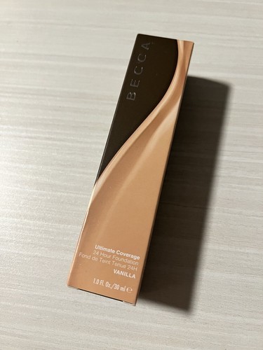 BECCA Ultimate Coverage 24 Hour Foundation - VANILLA - 1fl.oz NEW Hard To Find - Picture 7 of 10