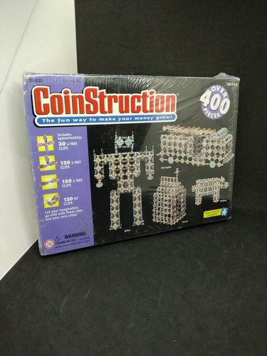 CoinStruction Building Toy EL-4022 400 pcs by Educational Insights 1997 - Picture 2 of 4