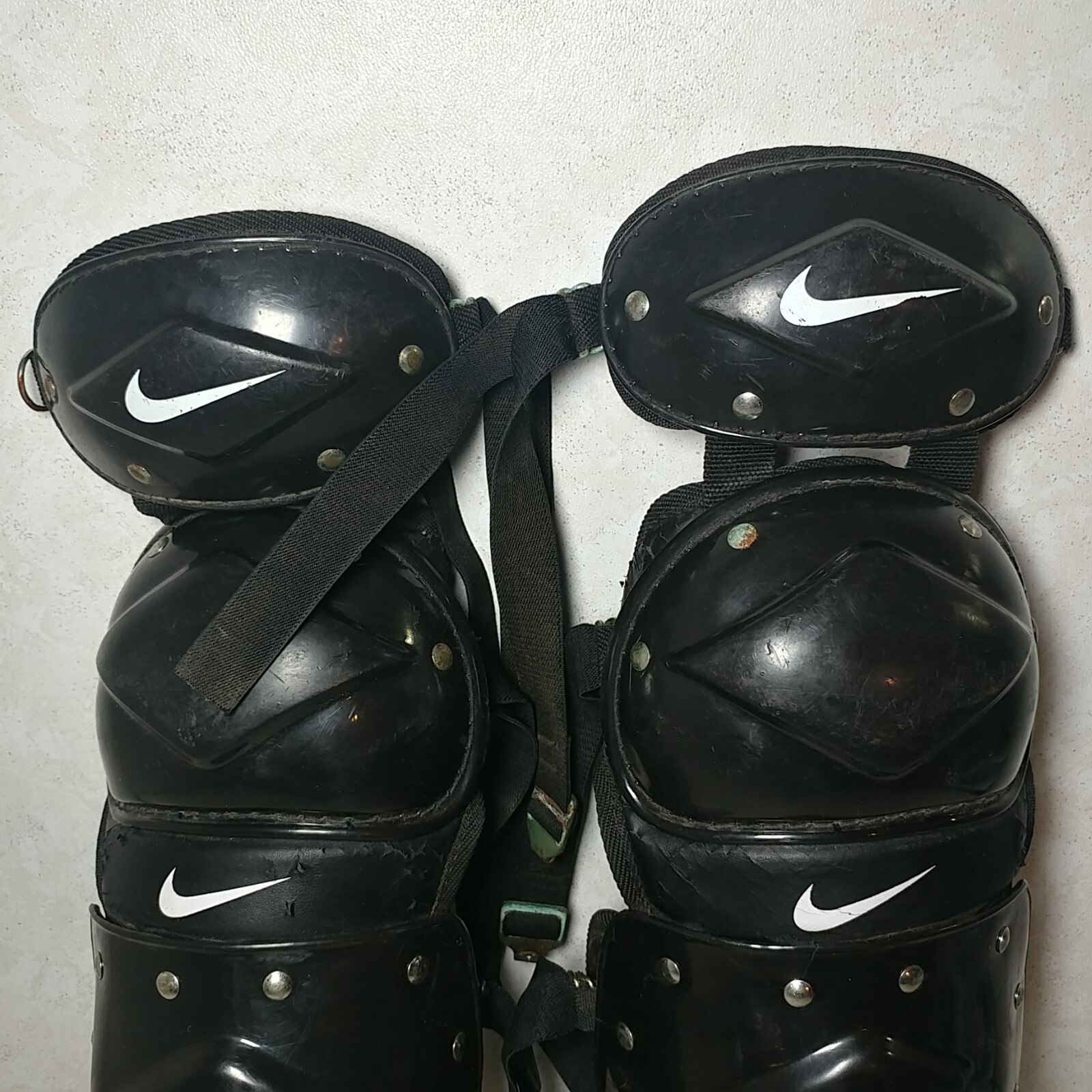 Nike Black Catcher’s Shin Guards Adult Size eBay