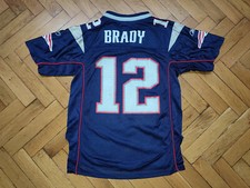 Maillot New England Patriots Reebok authentique maillot NFL football Tom Brad...