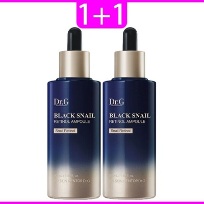 1+1 Dr.G Black Snail Retinol Ampoule 50ml korean moisturiser