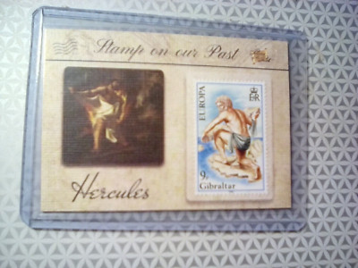 2018 HERCULES The Bar Pieces Of The Past  STAMP RELIC SP-12  AA3