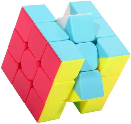 Puzzle classico cubo magico bambini adulti divertente giocattolo fidget stress mente gioco giocattolo regalo - Foto 10 di 14