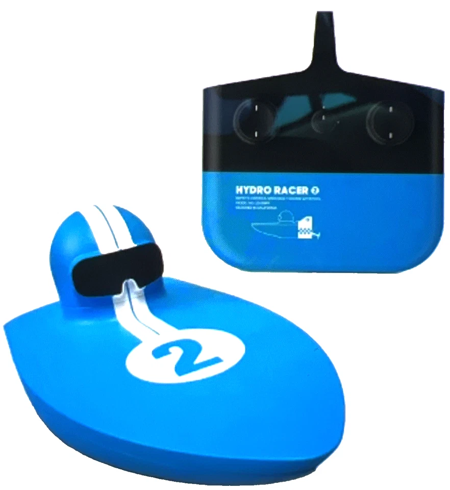 Sharper Image Wave Racer  Remote Control Speedboat Blue Rechargeable New in Box - Image 4 of 4