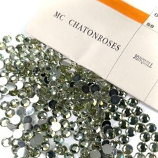 288pcs Preciosa Genuine Czech Crystals 34ss Jonquil Alumin flatbacks ss34 6.5mm