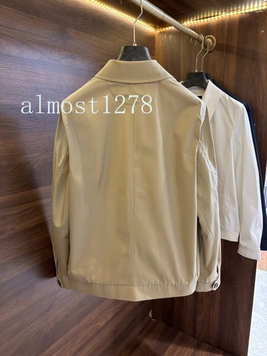 Kiton Business Giacca Cardigan Uomo Bavero Slim Cotone Top Casual - Foto 2 di 32