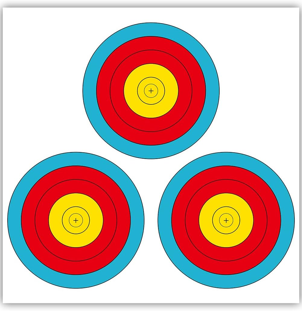 THREE ARCHERS 3 SPOT Vegas Targets Face 30Pcs Archery Targets Official ...
