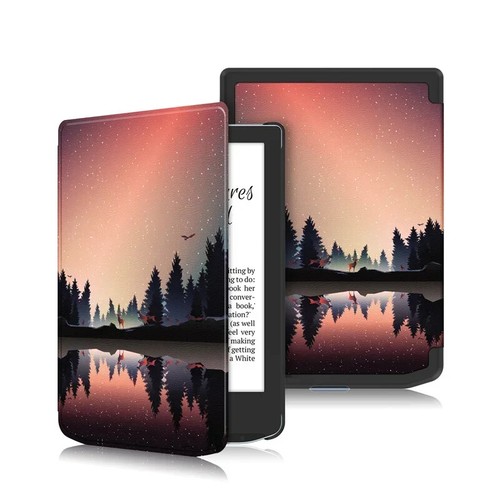 For Pocketbook Verse Case PU Leather Hard PC Back Smart Cover for Pocketbook - Picture 33 of 34