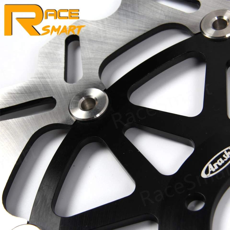 Rotor de disco de freno delantero de 1 pieza para Aprilia RS125 1995 - 2011 MX 125 2004 - 2007 Foto 4 de 4