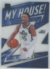 2019-20 Clearly Donruss My House #8 Donovan Mitchell Jazz