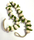 Natural Wooden Olive Garland w/Leaves OR Natural Egg Garland Target 2022 - 25.5"