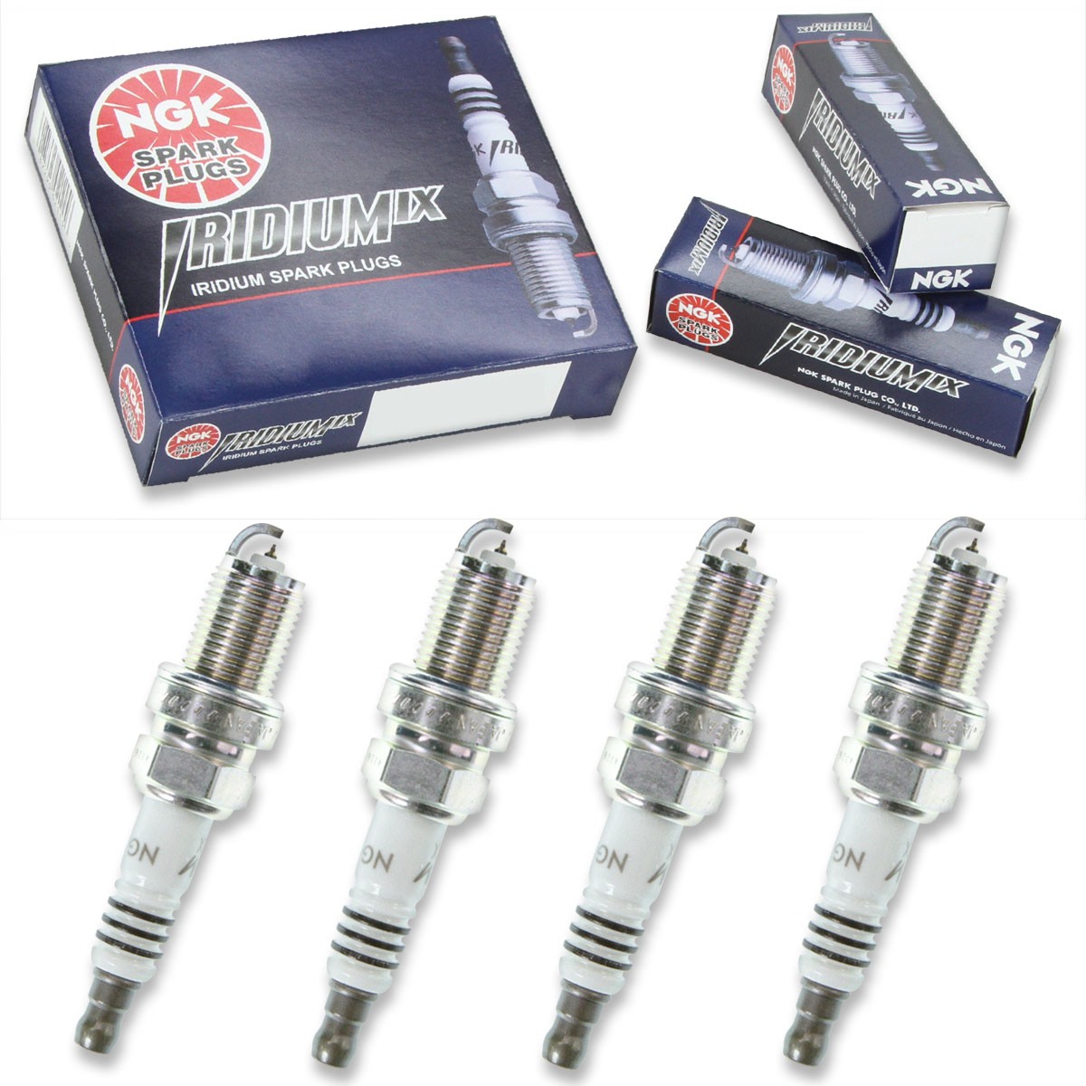4 pc NGK Iridium IX Spark Plugs for 1988-1993 Toyota Celica 1.6L 2.0L L4 rj