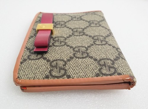 Cartera vintage con estuche para tarjetas de crédito y identificación GUCCI - Imagen 10 de 14