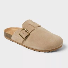 Kids Clogs Cat  Jack Tate Leather Taupe 6 New With Tags
