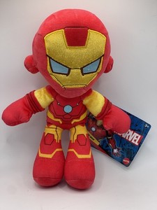 Marvel Iron Man Plush Avengers Super Hero 9" Mattel New With Tags