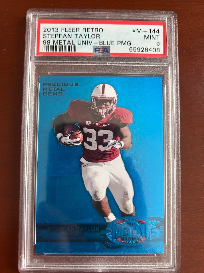Stepfan Taylor Fleer Retro 1997-98 Metal Universe #M144 Base