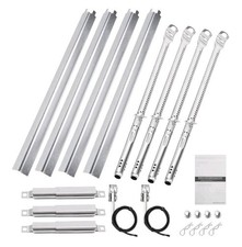 Uniflasy CharBroil Performance 4-Burner Grill Burner Heat Plate Crossover Tubes