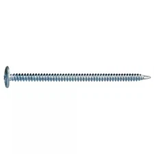 MIDWEST FASTENER 54841 Self-Drilling Screw, #8 x 3 in, Zinc Plated Steel Truss