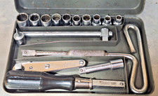 1932-1933 Snap On 932 Ignition Set W Scarce M-4 Black Wooden Handle Driver 1932-1933 Snap On 932 Ignition Set W Scarce M-4 Black Wooden Handle Driver