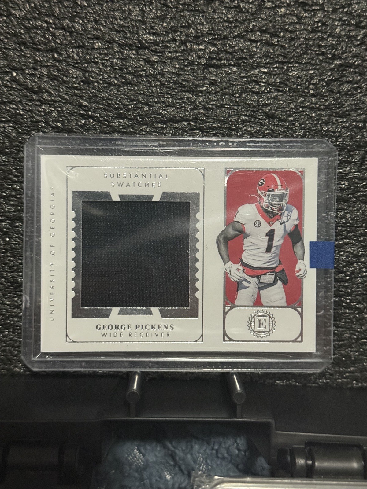 George Pickens Panini Chronicles Draft Picks Encased Substantial Swatches #ENGPI Base