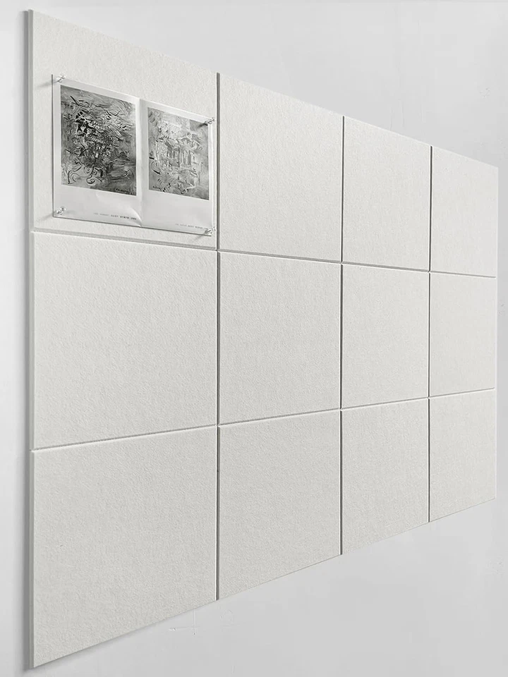 Sound-Dampening Felt Wall Tiles | Aesthetic Bulletin Board - Image 3 of 4