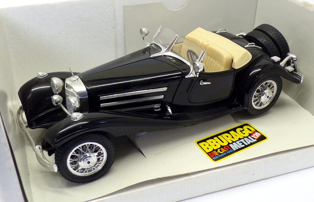 ミニカー Mercedes-Benz 500K ROADSTER 1/20 burargo Burago 1/20 Scale Model Car 3020 - 1936 Mercedes Benz 500K
