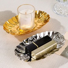 Jewelry Display Tray Trinket Dish Key Holder Jewellery Plate for Dresser Hotel