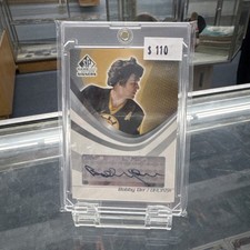Upper Deck 2003-04 SP Game Used Signers Autographed Bobby Orr Card Boston Bruins