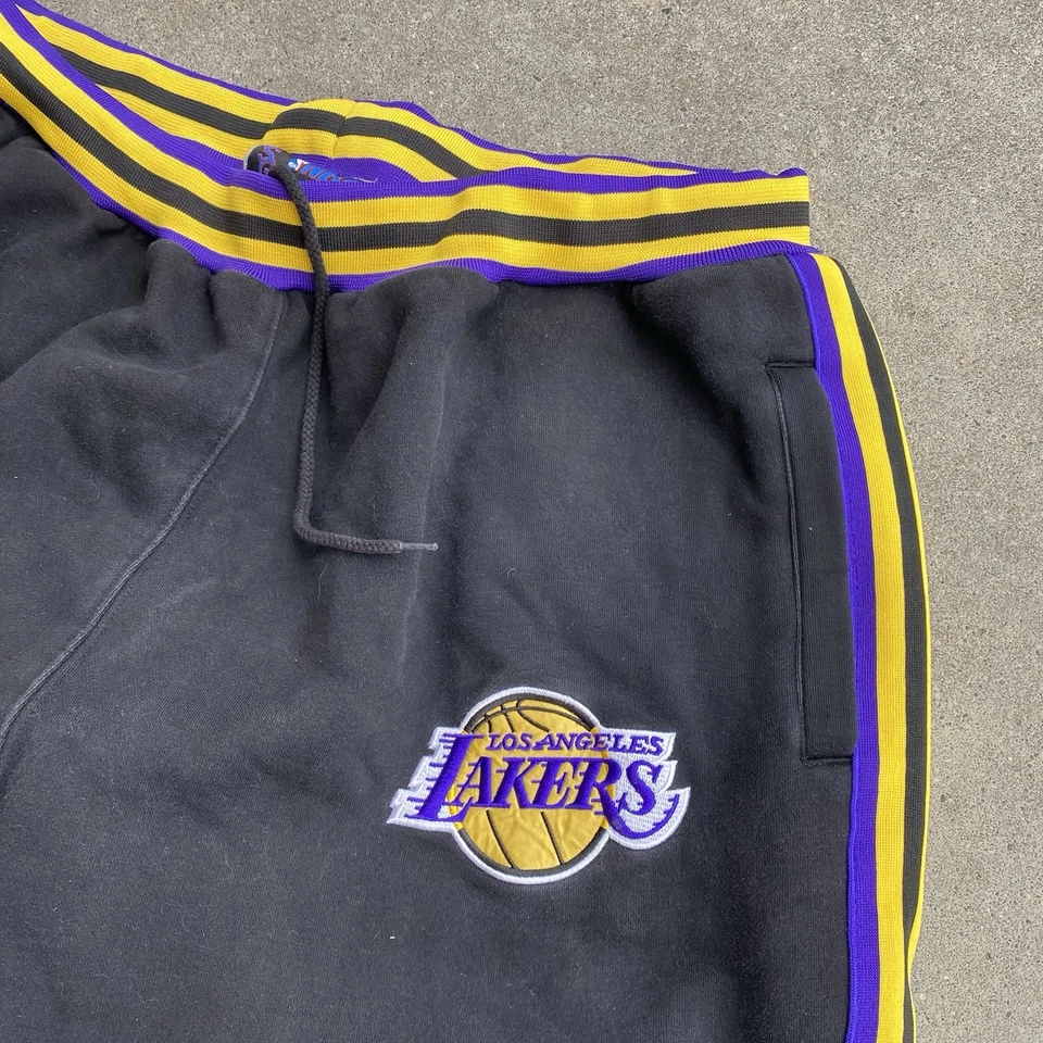 Joggers masculinos vintage Lakers NBA USG - Imagem 4 de 4