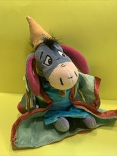 DISNEY STORE 9" MAIDEN IN DISTRESS EEYORE BEAN BAG PLUSH WINNIE THE POOH