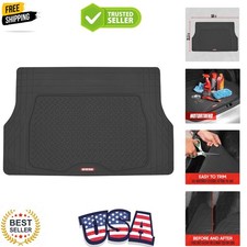 Heavy Duty Utility Cargo Liner Floor Mats For Car Truck Suv Trimmable To Fit...