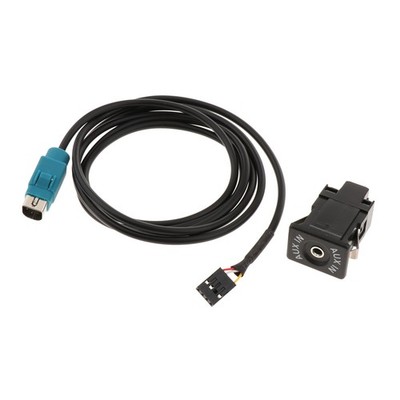 AUX-Zusatzkabelsatz Für ALPINE KCE-422I KCE236B CDE9885 9887 9873
