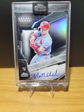 2026 Topps Chrome Black Nathan Church Rookie On Card Refractor Auto /199 CBA-NC