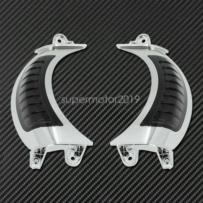 LED Chrome Side Marker Turn Signal Light Fit For Harley Road Glide 2015-20 FLTR - Image 4 of 4